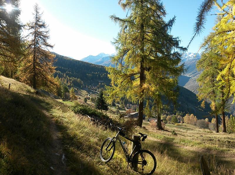 20141031_094642.jpg - 30.10. mit Bike vom Chalet nach Pralovin und dann Lauf auf Mont Noble